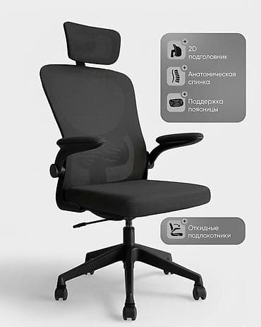 Офис шкафтары: Офис креслолор, Дөңгөлөктүү, түсү - Кара lalafo.kg да — 2 Офис шкафтары: Офис креслолор, Дөңгөлөктүү, түсү - Кара — 2