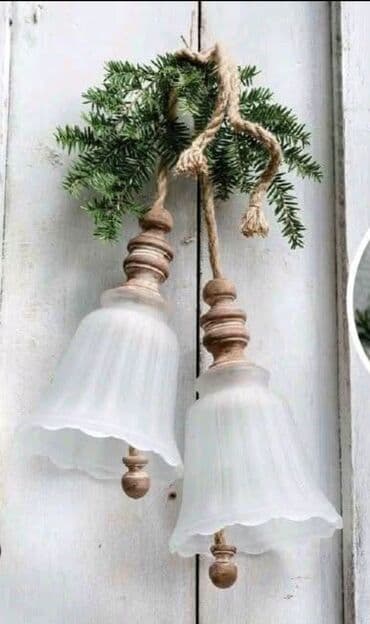 Плафоны для светильника, комплект 6 шт. - Материал: матовое белое at lalafo.kg Плафоны для светильника, комплект 6 шт. - Материал: матовое белое