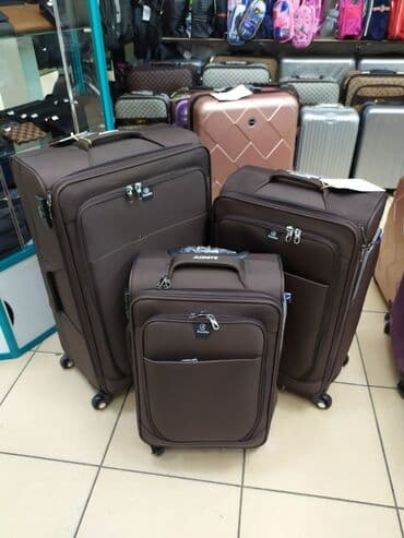 Чемоданы тканевые. Большой ассортимент. Качественные. Хорошие цены lalafo.kg да Чемоданы тканевые. Большой ассортимент. Качественные. Хорошие цены