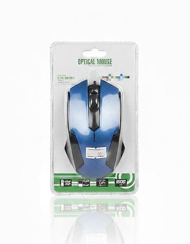 Оптическая проводная мышь - Тип: оптическая, проводная (Plug & at lalafo.kg Оптическая проводная мышь - Тип: оптическая, проводная (Plug &