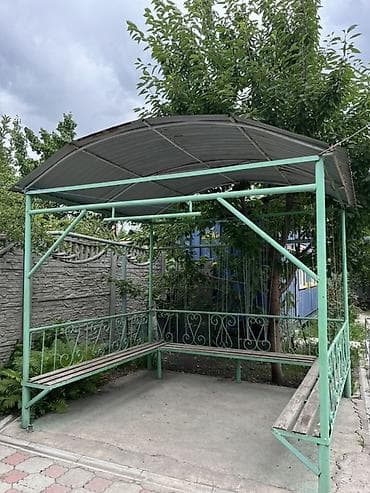 Беседка 3 x 3 x 2 м, Металл at lalafo.kg Беседка 3 x 3 x 2 м, Металл