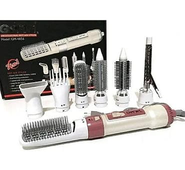 Воздушный фен-щетка стайлер для волос Professional Hot Air Styler at lalafo.kg Воздушный фен-щетка стайлер для волос Professional Hot Air Styler
