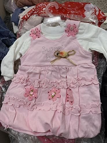 Комплект, цвет - Розовый at lalafo.kg Комплект, цвет - Розовый