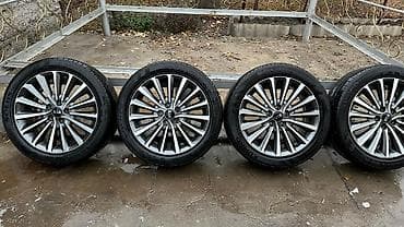 Колеса в сборе 245 / 45 / R 18, Лето, Б/у, Комплект, Легковые, Литые, отверстий - 5 at lalafo.kg Колеса в сборе 245 / 45 / R 18, Лето, Б/у, Комплект, Легковые, Литые, отверстий - 5