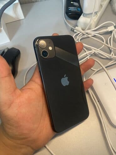 IPhone 11, Б/у, 128 ГБ, Черный, Коробка, 100 % at lalafo.kg IPhone 11, Б/у, 128 ГБ, Черный, Коробка, 100 %