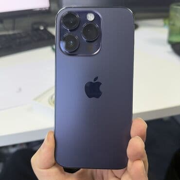 IPhone 14 Pro, Deep Purple, Коробка, 82 % at lalafo.kg IPhone 14 Pro, Deep Purple, Коробка, 82 %