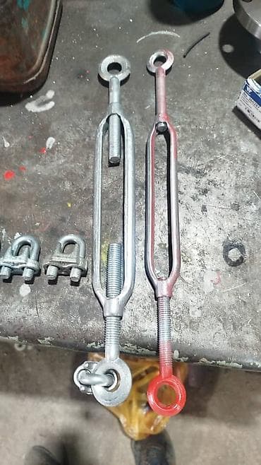 Такелажная оснастка для тросов/цепей: - Талрепы (коуши/крюки at lalafo.kg Такелажная оснастка для тросов/цепей: - Талрепы (коуши/крюки