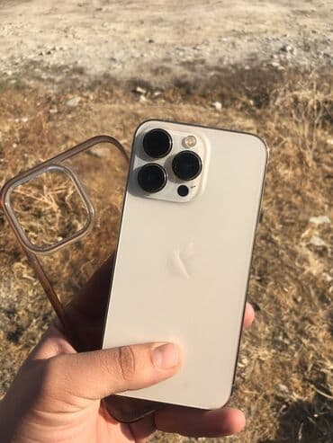 IPhone 13 Pro, Б/у, Золотой, Чехол, 86 % at lalafo.kg IPhone 13 Pro, Б/у, Золотой, Чехол, 86 %