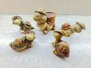 Набор декоративных черепашек. керамика at lalafo.kg Набор декоративных черепашек. керамика