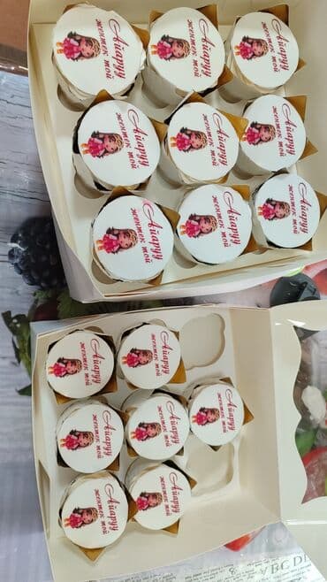 Принимаю заказы на торты капкейки бенто и фотопечати на торты и at lalafo.kg Принимаю заказы на торты капкейки бенто и фотопечати на торты и