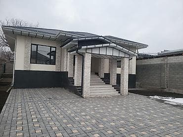 Срочно продается современный одноэтажный дом, высокий фундамент at lalafo.kg Срочно продается современный одноэтажный дом, высокий фундамент