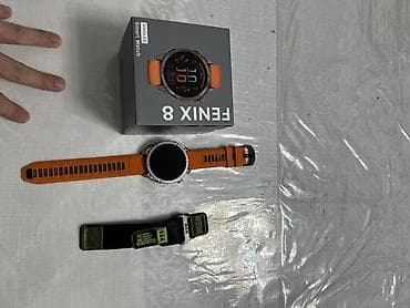 Смарт-часы Fenix 8 (AMOLED Smart Watch) Комплектация: - часы с at lalafo.kg Смарт-часы Fenix 8 (AMOLED Smart Watch) Комплектация: - часы с