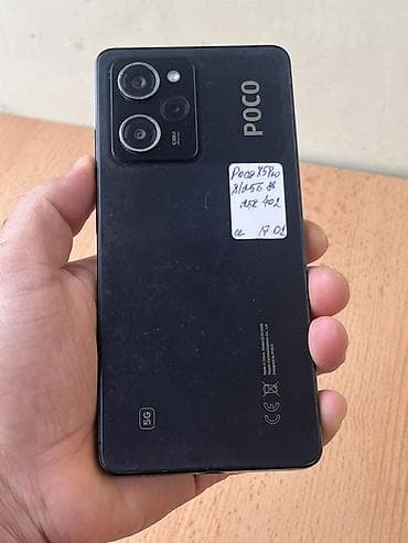 Poco X5 Pro 5G, цвет - Черный at lalafo.kg Poco X5 Pro 5G, цвет - Черный