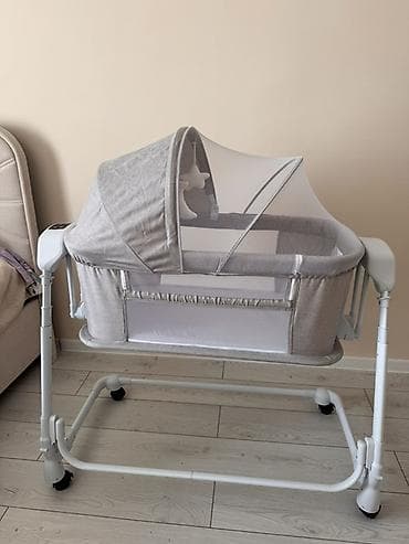 Люлька, Колыбель, Металл, цвет - Серый at lalafo.kg Люлька, Колыбель, Металл, цвет - Серый