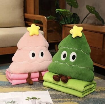 Игрушка 50*60 см + плед 1 *1,70 В наличии в двух расцветках Удобно at lalafo.kg Игрушка 50*60 см + плед 1 *1,70 В наличии в двух расцветках Удобно