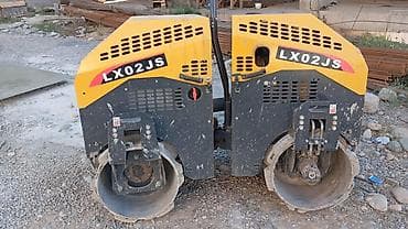 Двухвальцовый вибрационный каток LUXIN LX02JS. - Компоновка: два lalafo.kg да Двухвальцовый вибрационный каток LUXIN LX02JS. - Компоновка: два