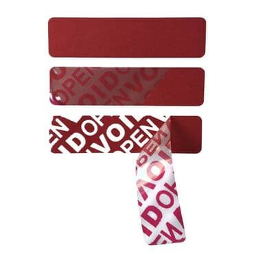 Этикетки контроля вскрытия PET Void RED Пломба или гарантийные at lalafo.kg Этикетки контроля вскрытия PET Void RED Пломба или гарантийные