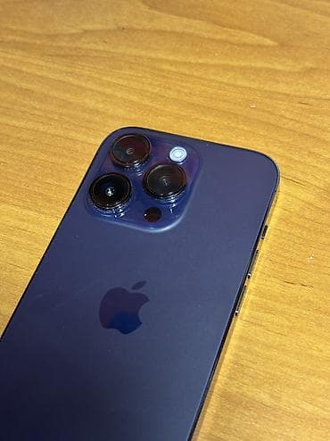 IPhone 14 Pro, Б/у, 128 ГБ, Deep Purple, 83 % at lalafo.kg IPhone 14 Pro, Б/у, 128 ГБ, Deep Purple, 83 %