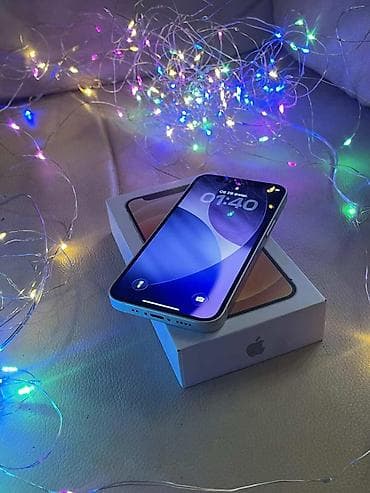 IPhone 12 mini, Б/у, 256 ГБ, Белый, Чехол, Коробка at lalafo.kg IPhone 12 mini, Б/у, 256 ГБ, Белый, Чехол, Коробка