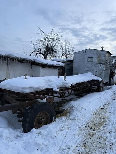 Пчелоплатформа на колесной базе с жилым вагончиком. Подходит для at lalafo.kg — 1 Пчелоплатформа на колесной базе с жилым вагончиком. Подходит для — 1