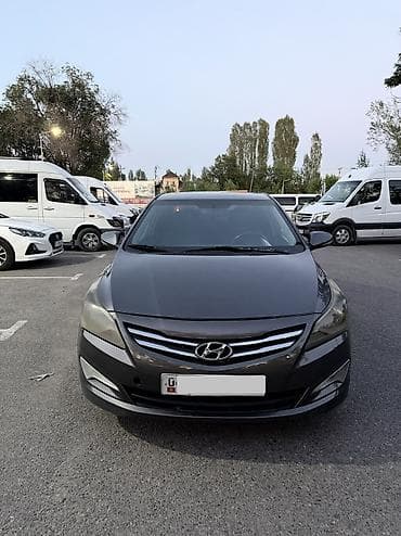 Hyundai Solaris: 2015 г., 1.6 л, Автомат, Газ, Седан at lalafo.kg Hyundai Solaris: 2015 г., 1.6 л, Автомат, Газ, Седан