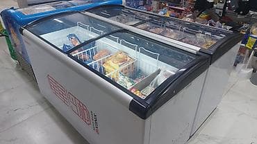 ХИНГ Морозильный ларь-витрина с раздвижными стеклянными крышками at lalafo.kg ХИНГ Морозильный ларь-витрина с раздвижными стеклянными крышками