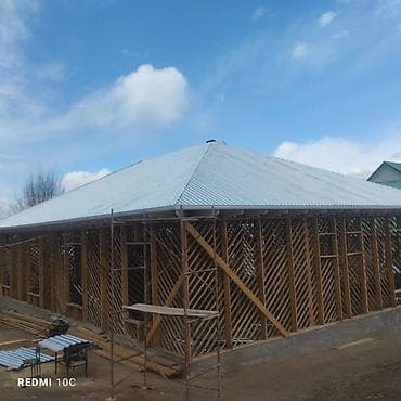 Профнастил оцинкованный для кровли и облицовки - Тип: профлист at lalafo.kg Профнастил оцинкованный для кровли и облицовки - Тип: профлист