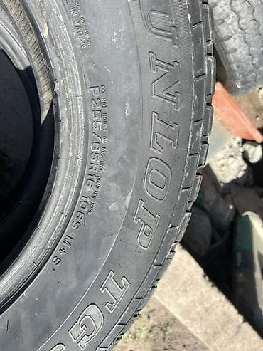 Шины 255 / 65 / R 16, Всесезонная, Внедорожные (АТ/МТ), Япония, DUNLOP at lalafo.kg Шины 255 / 65 / R 16, Всесезонная, Внедорожные (АТ/МТ), Япония, DUNLOP