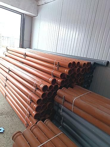 Труба для канализации Материал: Пластик at lalafo.kg Труба для канализации Материал: Пластик