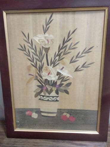 Картина из натуральных материалов .размер46 на 36. цена 500 сом at lalafo.kg Картина из натуральных материалов .размер46 на 36. цена 500 сом