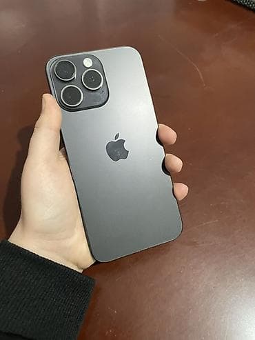 IPhone 15 Pro Max, Б/у, 256 ГБ, Black Titanium, Чехол, 90 % at lalafo.kg IPhone 15 Pro Max, Б/у, 256 ГБ, Black Titanium, Чехол, 90 %