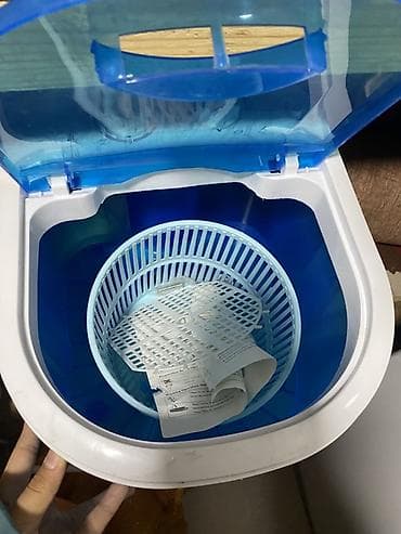 Мини-стиральная машинка /отжим для белья (центрифуга) Компактная at lalafo.kg Мини-стиральная машинка /отжим для белья (центрифуга) Компактная