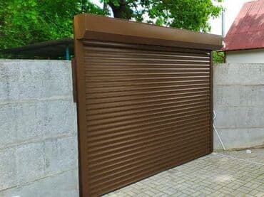 Рулонные ворота/рольставни для проезда или гаража. - Тип at lalafo.kg Рулонные ворота/рольставни для проезда или гаража. - Тип