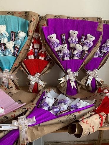 LED гирляндалар: БУКЕТ ИЗ МИШЕК ЦВЕТЫ 💝 Оригинальные букеты на 8 марта! 💝 Хотите lalafo.kg да — 4 LED гирляндалар: БУКЕТ ИЗ МИШЕК ЦВЕТЫ 💝 Оригинальные букеты на 8 марта! 💝 Хотите — 4