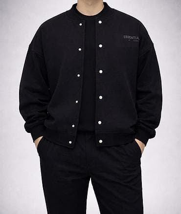 Мужская толстовка, L, Essentials, Новый, цвет - Черный, Самовывоз, Платная доставка at lalafo.kg Мужская толстовка, L, Essentials, Новый, цвет - Черный, Самовывоз, Платная доставка