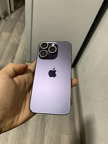 IPhone 14 Pro, Б/у, 128 ГБ, Deep Purple, 77 % at lalafo.kg IPhone 14 Pro, Б/у, 128 ГБ, Deep Purple, 77 %