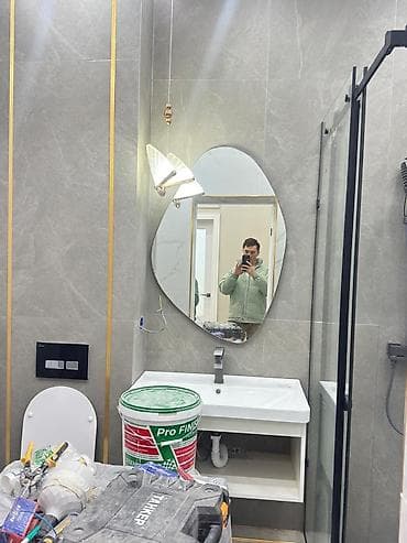 Ремонт под ключ ! Санузел под ключ! кафель ! гранит ! теневой потолок lalafo.kg да — 6 Ремонт под ключ ! Санузел под ключ! кафель ! гранит ! теневой потолок — 6