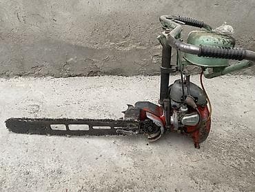 Бензопила советского образца, профессионального класса, с длинной at lalafo.kg Бензопила советского образца, профессионального класса, с длинной