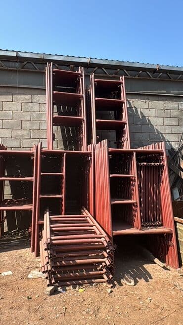 Рамные строительные леса - Тип: рамные (стойки-рамы с at lalafo.kg Рамные строительные леса - Тип: рамные (стойки-рамы с