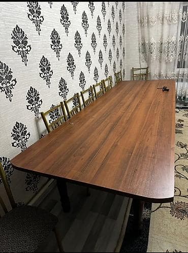 Стол для зала, Новый, Не раскладной, Прямоугольный at lalafo.kg Стол для зала, Новый, Не раскладной, Прямоугольный