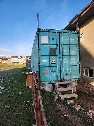 Морской контейнер 40т
Торг уместен at lalafo.kg Морской контейнер 40т
Торг уместен