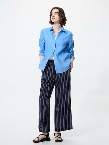 Брюки льняные Uniqlo
M размер
1600сом lalafo.kg да Брюки льняные Uniqlo
M размер
1600сом