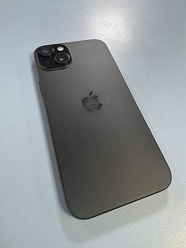 IPhone 15 Plus, Б/у, 128 ГБ, Черный, Кабель, Чехол, Коробка, 95 % at lalafo.kg IPhone 15 Plus, Б/у, 128 ГБ, Черный, Кабель, Чехол, Коробка, 95 %