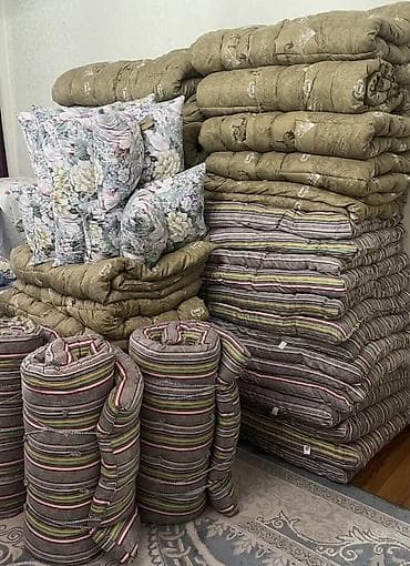 Тошок Новый, Ватный матрас, цвет - Серый, Самовывоз, Платная доставка at lalafo.kg Тошок Новый, Ватный матрас, цвет - Серый, Самовывоз, Платная доставка