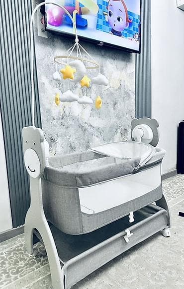 Люлька, Новый, Колыбель, цвет - Серый at lalafo.kg Люлька, Новый, Колыбель, цвет - Серый