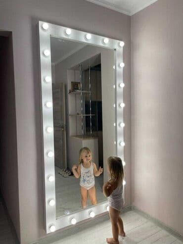 кыргыз куурдак бишкек: Ростовые зеркала ( 14 ламп ) Для Шоурума, магазинов одежды и.т.д lalafo.kg да — 3 кыргыз куурдак бишкек: Ростовые зеркала ( 14 ламп ) Для Шоурума, магазинов одежды и.т.д — 3