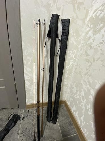 Набор телескопических удилищ 3 м - В комплекте 3 удилища длиной 300 at lalafo.kg Набор телескопических удилищ 3 м - В комплекте 3 удилища длиной 300