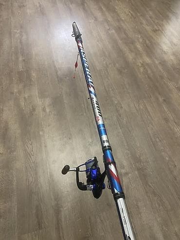 Спиннинговый комплект для рыбалки - Телескопическое удилище ASPERAL at lalafo.kg Спиннинговый комплект для рыбалки - Телескопическое удилище ASPERAL