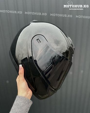 Интегральный мотошлем с затемнённым визором - Полнолицевой (full at lalafo.kg Интегральный мотошлем с затемнённым визором - Полнолицевой (full