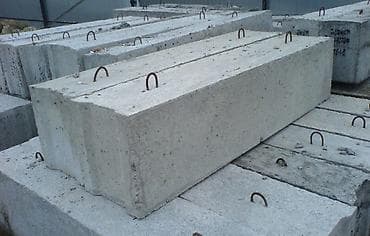Бетонные фундаментные блоки (ФБС) - Материал: тяжелый at lalafo.kg Бетонные фундаментные блоки (ФБС) - Материал: тяжелый